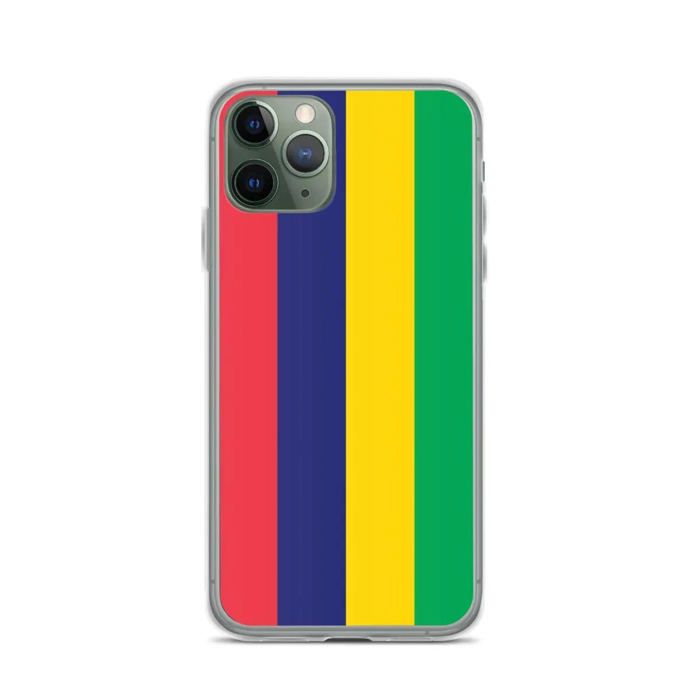 Coque Télephone Drapeau île Maurice - iPhone 11 Pro