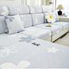 Stretch Floral Sofa Seat Cushion Cover Elastic Fleece Armchair Couch Covers L-Shape Chaise Lounge Slipcover Combination Sofa Lid