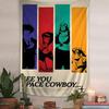 CCowboy Bebop Cartoon Tapestry Wall Hanging Decoration Household Home Decor