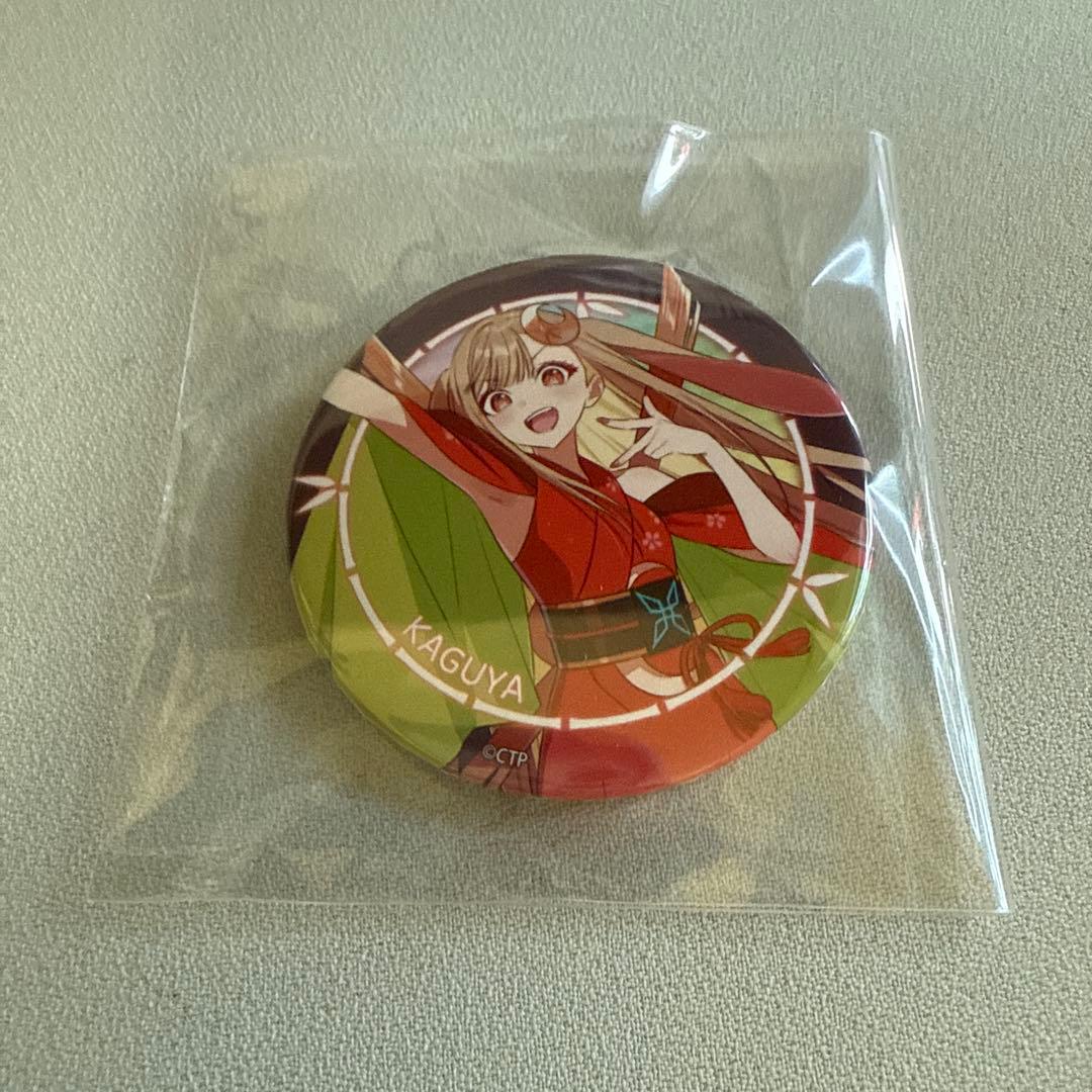 [USED] Super Kaguya-hime Priroll Bonus Can Badge Kaguya