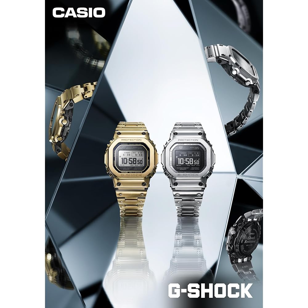 Casio G-Shock Full Metal Bluetooth Solar Watch GMW-BZ5000GD-9JF Men's Gold
