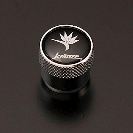 

KRANZE 13 Valve Pack of 52225 Caps, 4, Black, чёрный