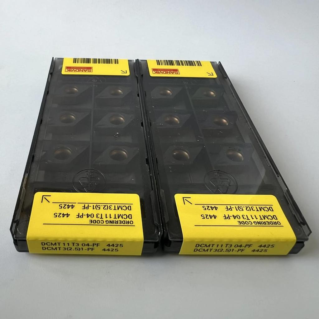 Original Sandvik / DCMT11T304-PF 4425 / CNC Lathe Carbide Blade 10 PCS