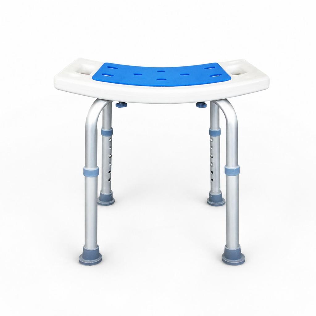 Shower Stool Slim for Assisted Bathing, Elderly Users
