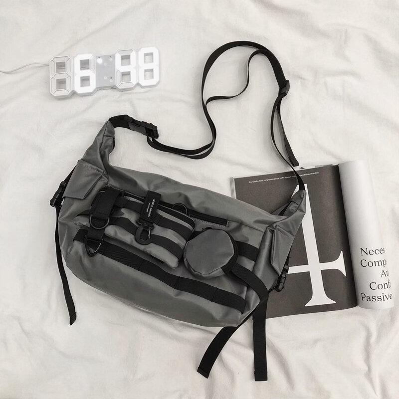 

Street Style Detachable Messenger Bag