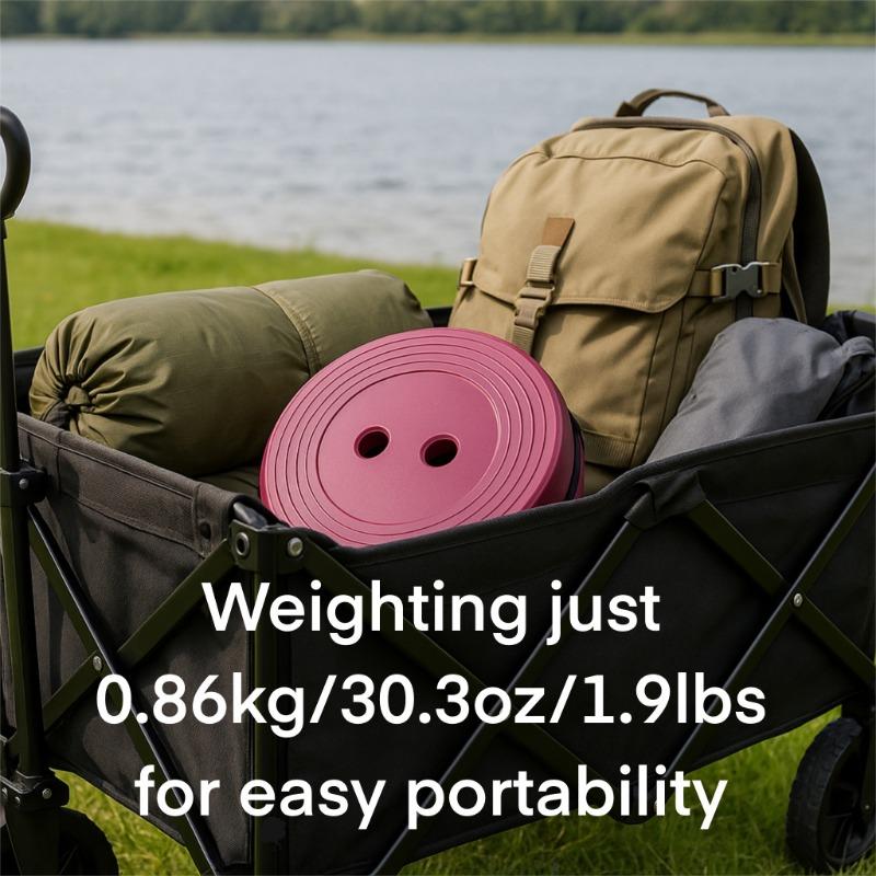 Telescopic Stool Portable Lightweight  Adjustable to 8 heights Load Capacity for Outdoor Fishing Hiking camping and BBQ