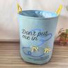 Sweet Foldable Storage Basket Dirty Clothes Hamper Cute Toy Organizer Bin Kids Laundry Basket For Home Tidying