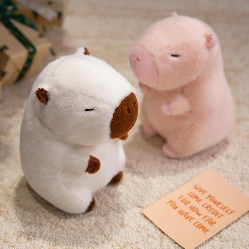 Cute Luminous Capybara Doll Plush Toy Luminous Kapibara Doll Children's Company Soothing Doll