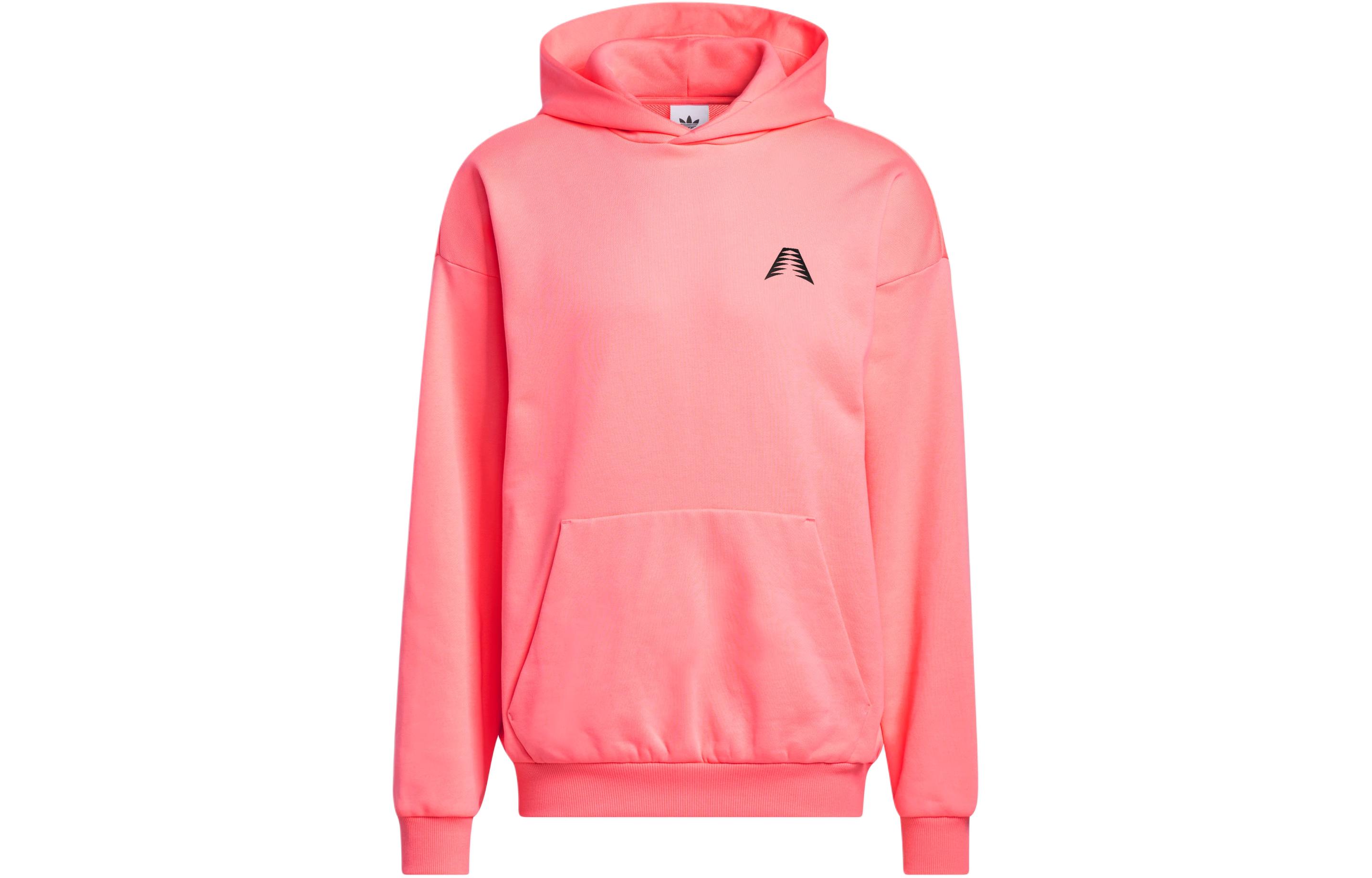 Adidas Originals Ae Foundation Hoodie Sweatshirt Men s Acid Red IR5638 XL