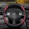 Leather Car Steering Wheel Cover for Nissan Patrol Y63 Xtrail Kicks Qashqai Versa Sentra Altima Armada 2011 - 2025 Accessories