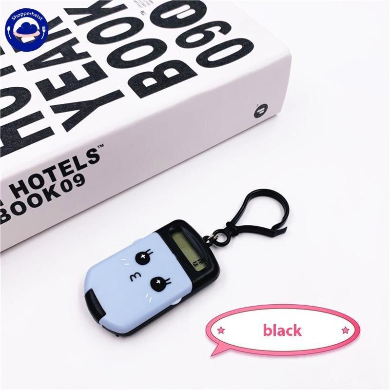 Mini-Taschenrechner, niedlicher Cartoon mit Schlüsselanhänger, 8-stellige Anzeige, tragbarer Taschenrechner