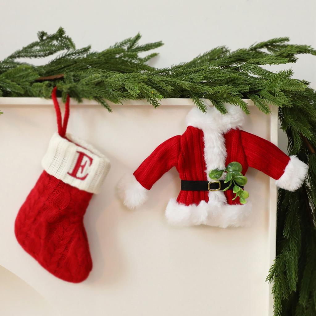 Knitted Clothes Ornaments Christmas Home Christmas Tree Decoration Props