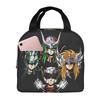 Custom Saint Seiyas Insulated Lunch Bag for Women Men Leakproof Anime Thermal Cooler Lunch Tote Beach Camping Travel