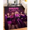 M-Mean Girls B-Burn Book Floor Mat INS Style Soft Bedroom Floor House Laundry Room Mat Anti-skid Household Carpets