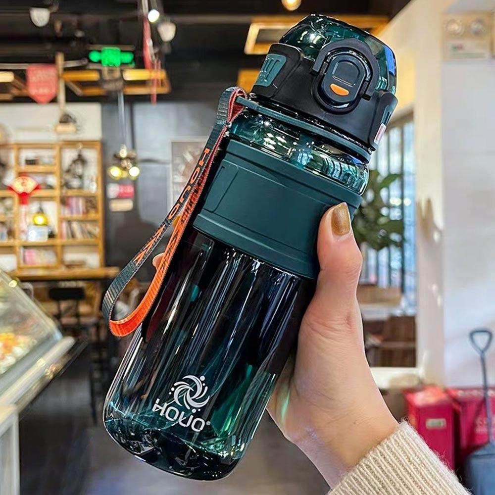 750ml/1000ml Large Capacity Summer Water Bottle With Sippy Handle Strap Drinking Kettle  Outdoors