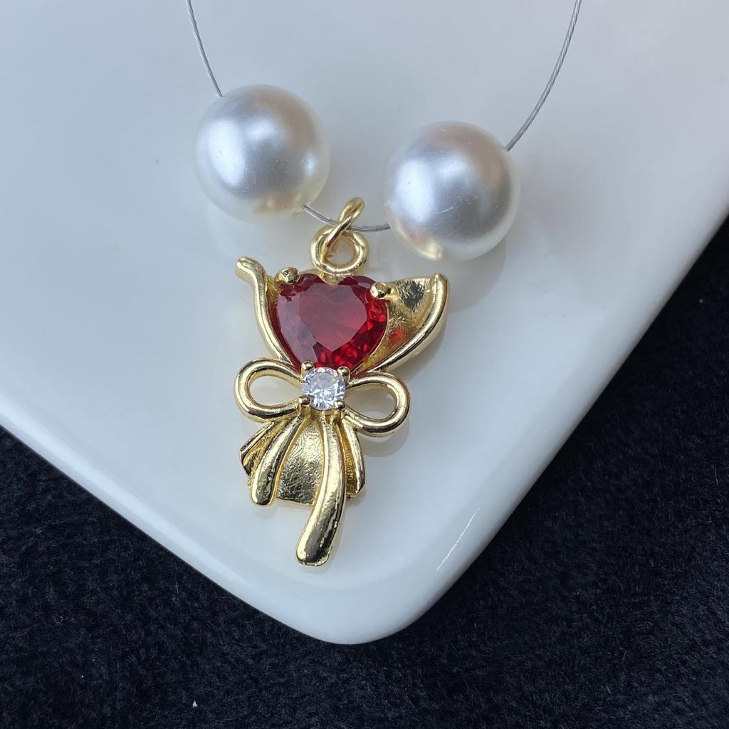 Zircon Inlaid Crystal Nail Art Decorations: Elegant, Colorfast Accessories & Pendants
