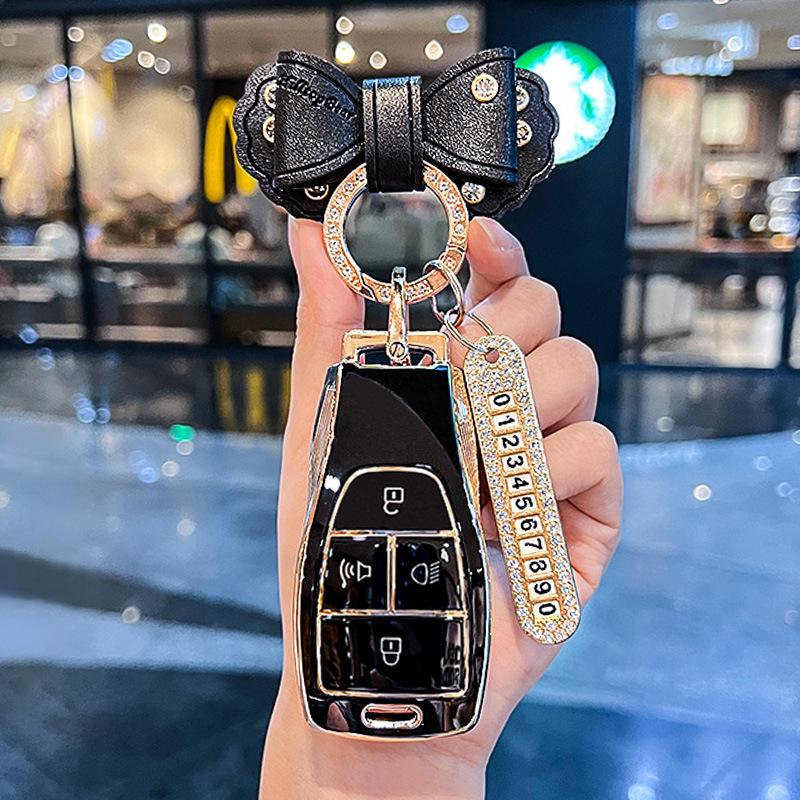 Schutzhülle für Autoschlüssel Beijing BJ40/BJ30/BJ60/BJ20/X7/EU5 für Damen