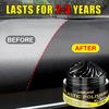 All-in-One Plastic Repair Wax-Dual Black Gloss Enhancer, for Car Seats,Dashboard,Center Console-Easy Care Protective Cream
