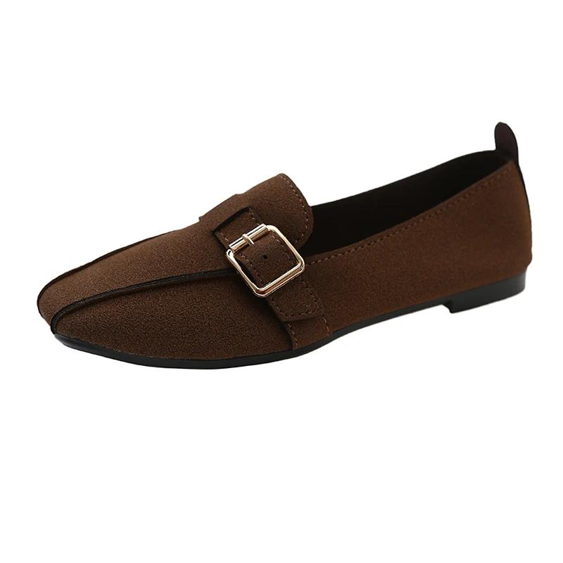 Ballerinas mit eckiger Spitze Damen Loafer Schuhe Flach Weich Lässige Bootsschuhe Sommer Walking Neue Sandalen Kleid Bequem Mujer Zapatos