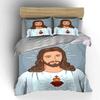 Sacred heart and portrait. Bedding sets Duvet cover sets Duvet covers Pillowcases(1 * Duvet Cover 2 * Pillowcases, without duvet insert)