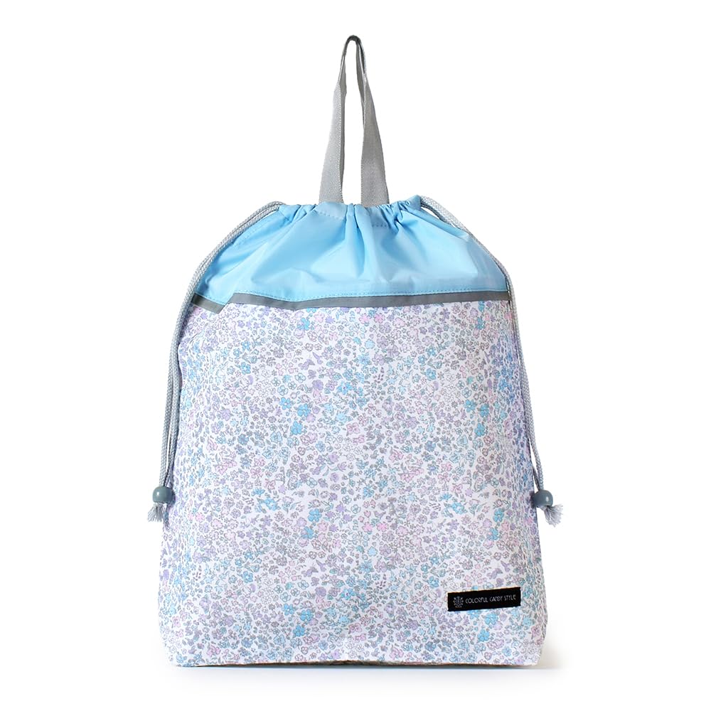 COLORFUL CANDY STYLE Entrance Floral Oasis for NW406800 4-Piece Kindergarten/School Set, Quilted, Water-Repellent, Print, Lightweight,