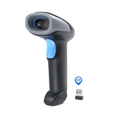 Handheld Barcode-Scanner Dual-Verbindungsmodus 2,4G Drahtlos und USB Barcode-Leser 1D/2D QR-Scanner für Einzelhandel, Lager, Logistik