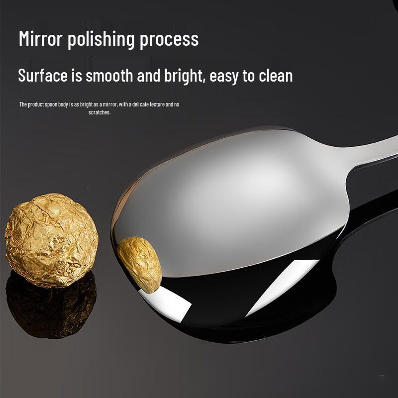 LONSAN 304 Stainless Steel Serving Spoon
