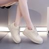 2025 spring little white shoes new Korean version ins female students height increase platform sports board shoes casual shoes female G7610