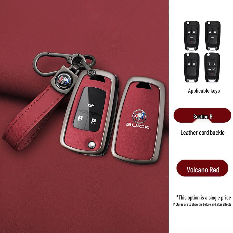 High-End Men's Folding Key Case for Buick: Excelle, Regal, Encore, LaCrosse, Verano