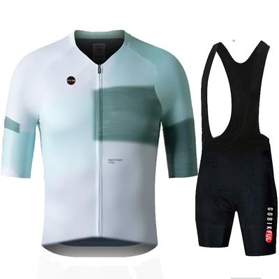 Traje de Ciclismo Transpirable de Verano 2026 Conjunto para Hombre de Manga Corta Culotte con Tirantes Traje de Ciclismo Ropa para Ciclismo al Aire Libre Traje Bicicleta de Montaña