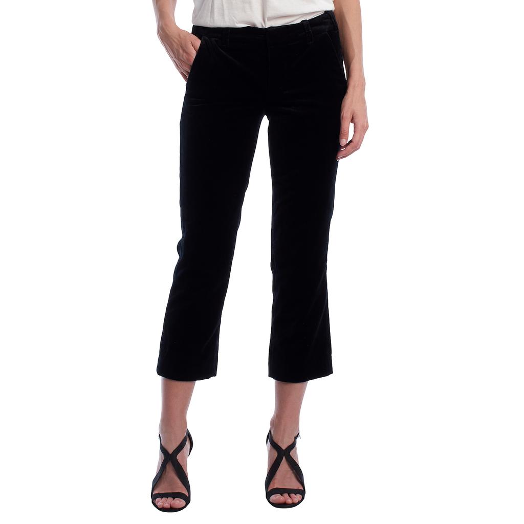Pantalón de Terciopelo Cropped SJCA0101F para Mujer