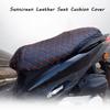 BLALION Motorcycle Seat Cover Thickened Waterproof Anti-skid Seat Protection 3D Faux Leather Seat Pad Protective Cover for Moto