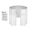 Foldable Aluminum Alloy Camping Stove Wind Screen Durable Ideal For Outdoor Hiking Picnic