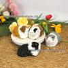 Plush Guinea Pig & Hamster Home Ornament Model