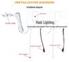 Integrated Mirror Touch Switch with Defogger & LED Strip Controller, 24W, 110-220V