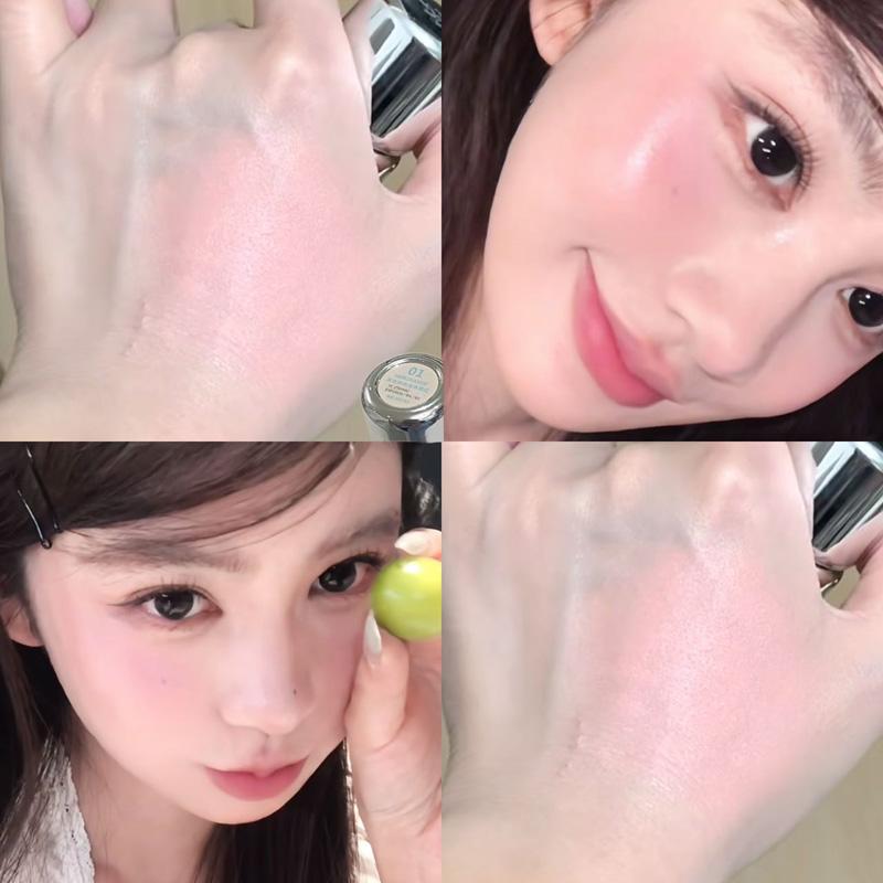 

Herorange Long-Lasting Liquid Blush Stick, Equipped with a Sponge Brush Head, Easy to Apply, Two-In-One for Lips and Cheeks, Vibrant Colors
