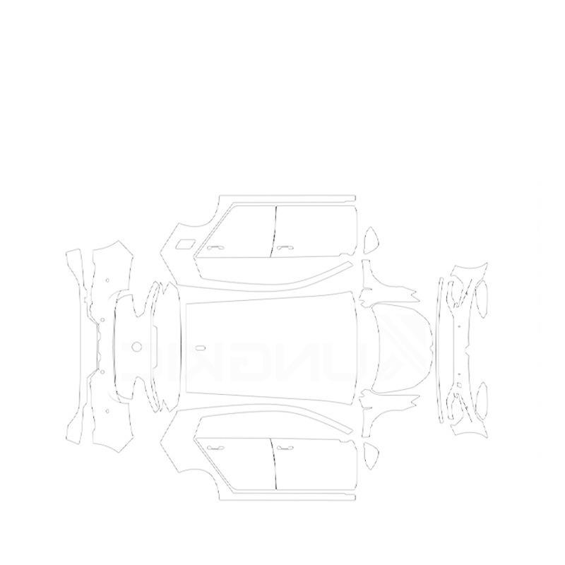 Volkswagen Golf R Invisible Anti-Scratch Paint Protection Film