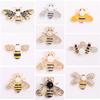 Pearl Bee Brooch Anti-light Diamond Insect Brooch Premium Niche Women's Pin with Accessories
