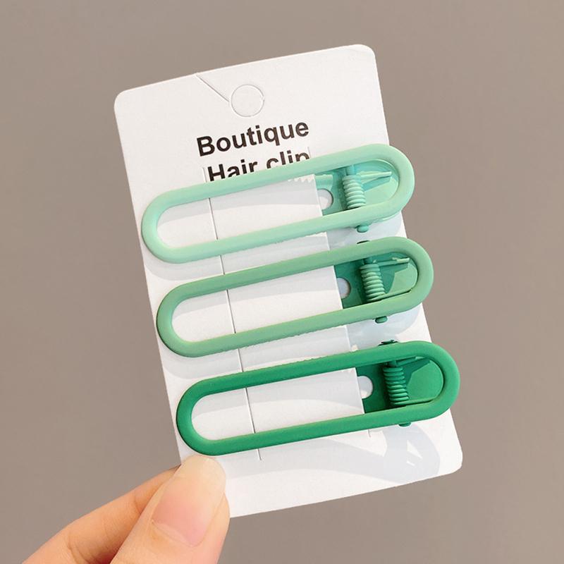 Women Hair Clip Ultra-tight Seamless Side Bangs Hairpin Korean Style Duckbill Makeup Hairpin