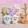 Plush Frog Rabbit Bear Keychain With Pp Cotton Filling For Girls And Boys Gift