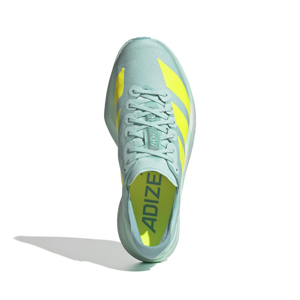 adidas Womens Adizero Adios Pro 4 'Semi Flash Aqua Lucid Lemon' (women's Sizes) Semi Flash Aqua / Lucid Lemon / Mint Ton Running Shoes JR1243