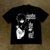 Japanese Y2k Tops Graphic Print Tshirt Kpop 90s Vintage Clothes Aesthetic Clothing Unisexs Emo Punk Classic Gothic Crop Tops