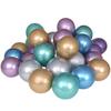 5 Pcs Glossy Metal Pearl Latex Balloons Thick Chrome Metallic Colors Air Balls Birthday Party Decor