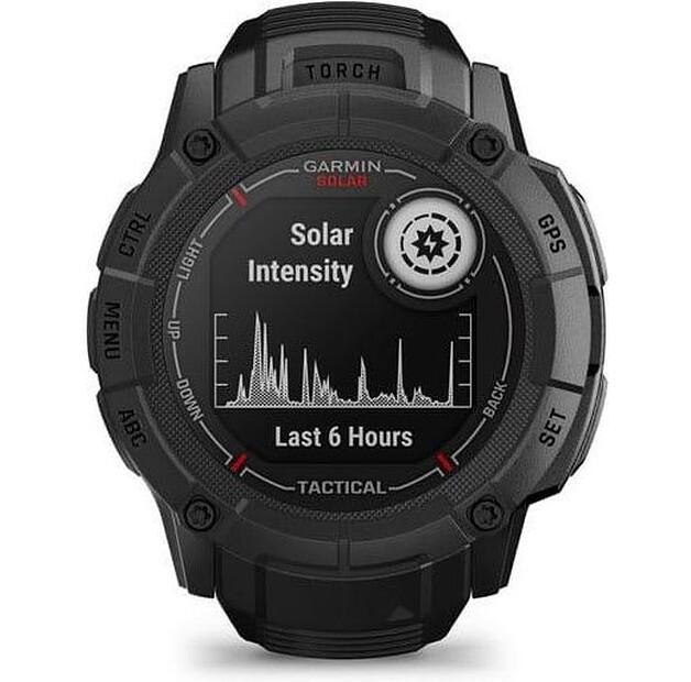 Garmin Instinct 2X Solar Tactical Sports Watch Black