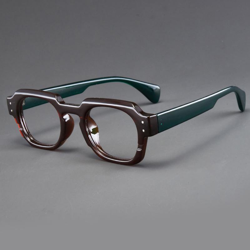 Casual Men's Reading Glasses Fashion Large Square Frame Far Sight Eyewear Plus Diopters Classic Vintage Presbyopic Glasses