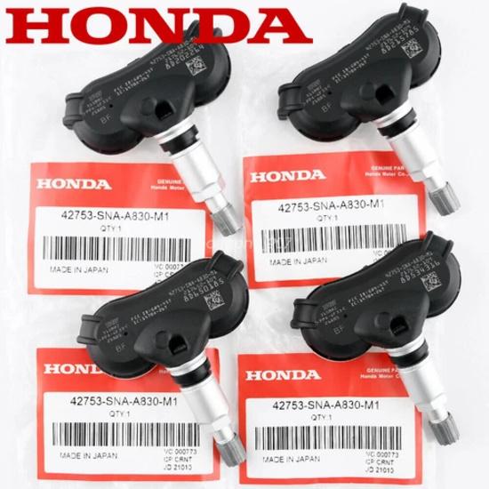 4X OEM Tire Pressure Sensor TPMS 42753-TR3-A810 For Honda Civic Odyssey