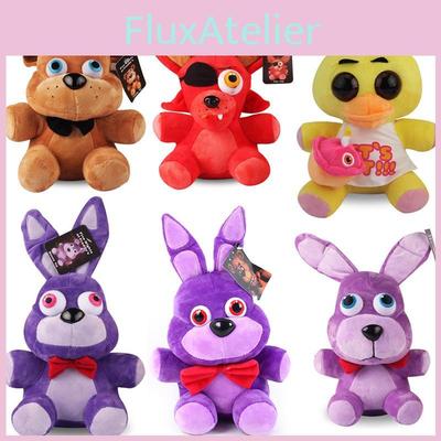 Fnaf Five Nights At Freddy's Amigos Peluche Suave Regalo 18/25cm Amarillo Marrón Morado Azul Rojo Blanco