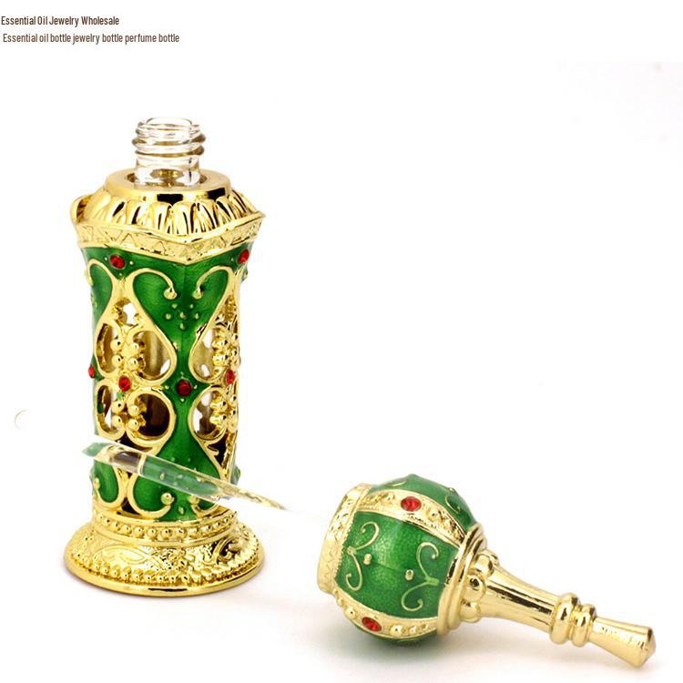 

Флакон аромата ближневосточного арабского происхождения объемом 12 мл - Dubai Encounter Flower Design 12ML зелёный