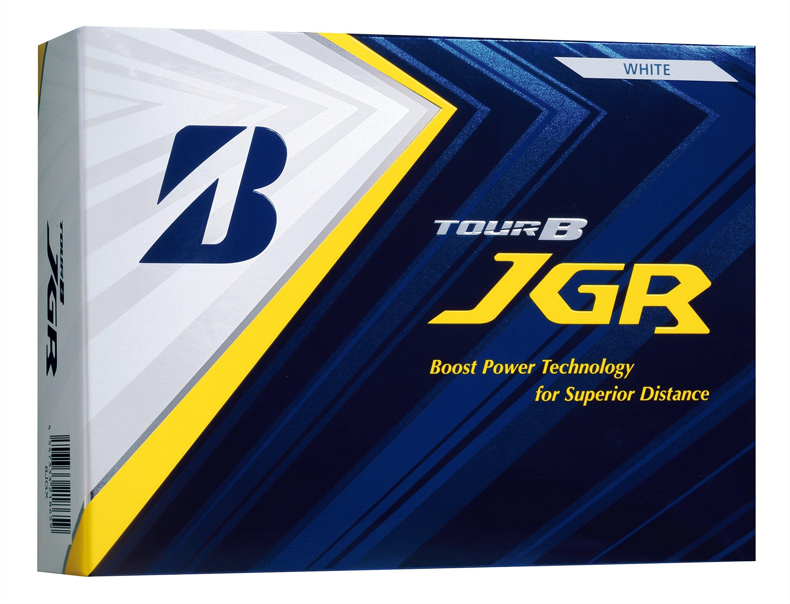 

BRIDGESTONE TOUR B JGR Golf Balls, 2018 Model, Pack of 12, White