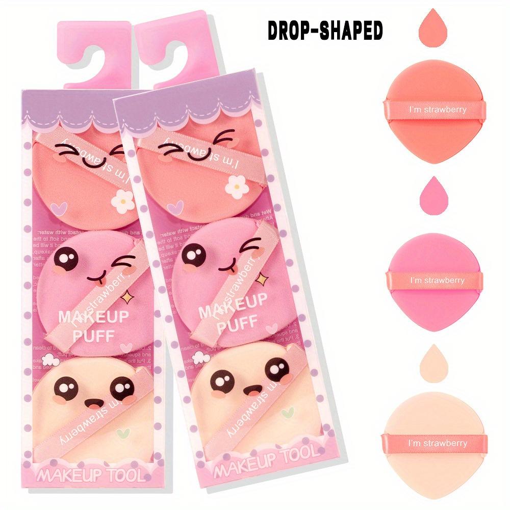 Beauty Powder Puff Can Be Used Both Wet and Dry The Drop-shaped Facial Makeup Egg Is A Beauty Tool with A Mild Texture
